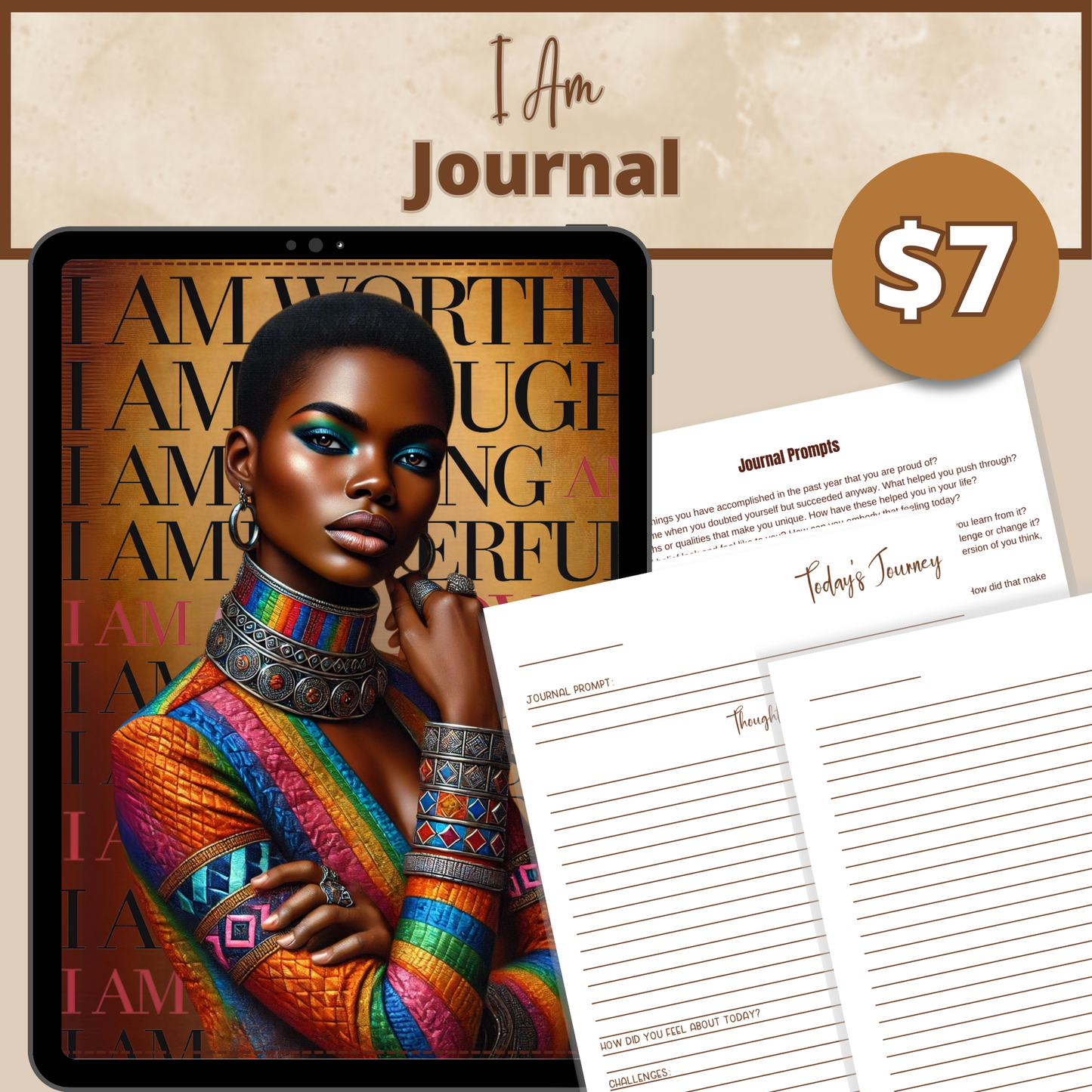 "I Am" Digital Journal – 31 Days to Build Confidence and Self-Belief